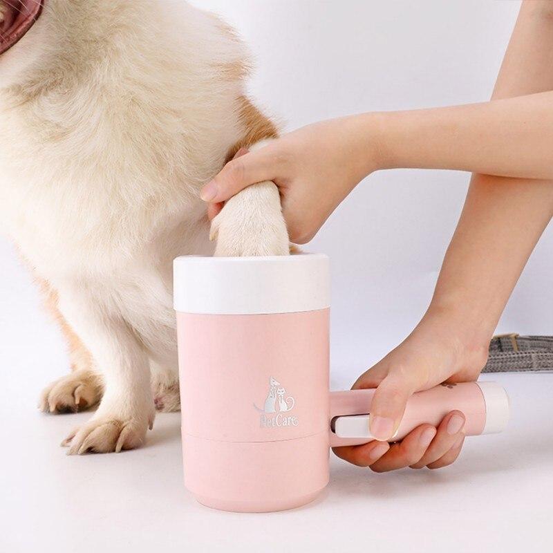 Portable Dog Paw Cleaner Cup for Small Large Dogs Pet Feet Washer Pet