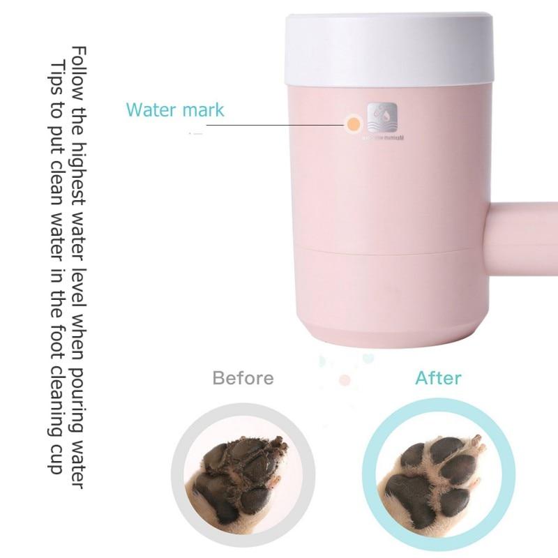 Portable Dog Paw Cleaner Cup for Small Large Dogs Pet Feet Washer Pet